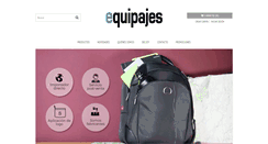 Desktop Screenshot of e-quipajes.com